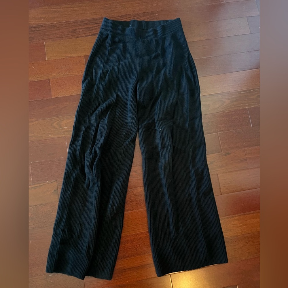 Gap CashSoft Shaker-Stitch Sweater Pants